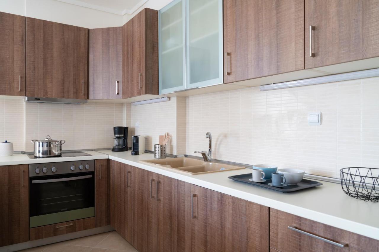 ניאה מודאניה Alexandros Maisonettes & Apartments מראה חיצוני תמונה